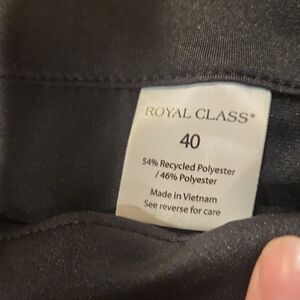 Royal Class Black Pants